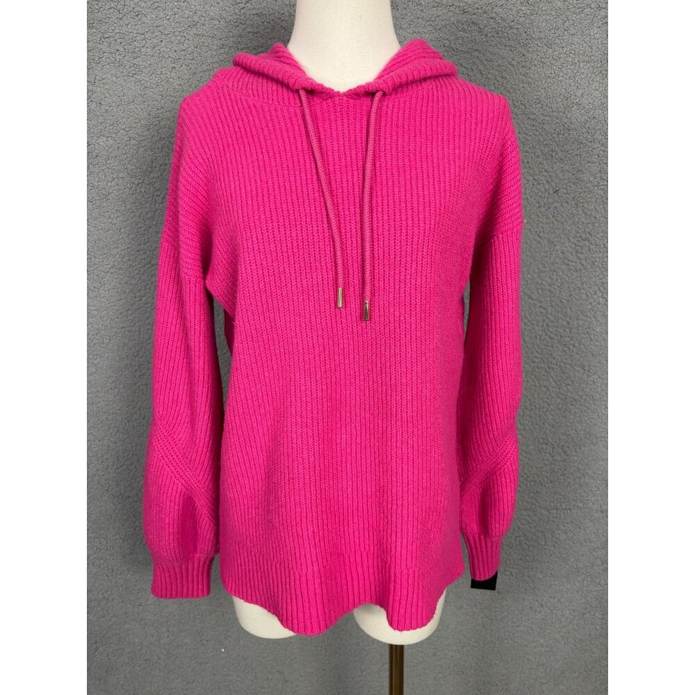 I.n.c. International Concepts Women's Blouson- Long Sleeve Hoodie Pink  M NWTs